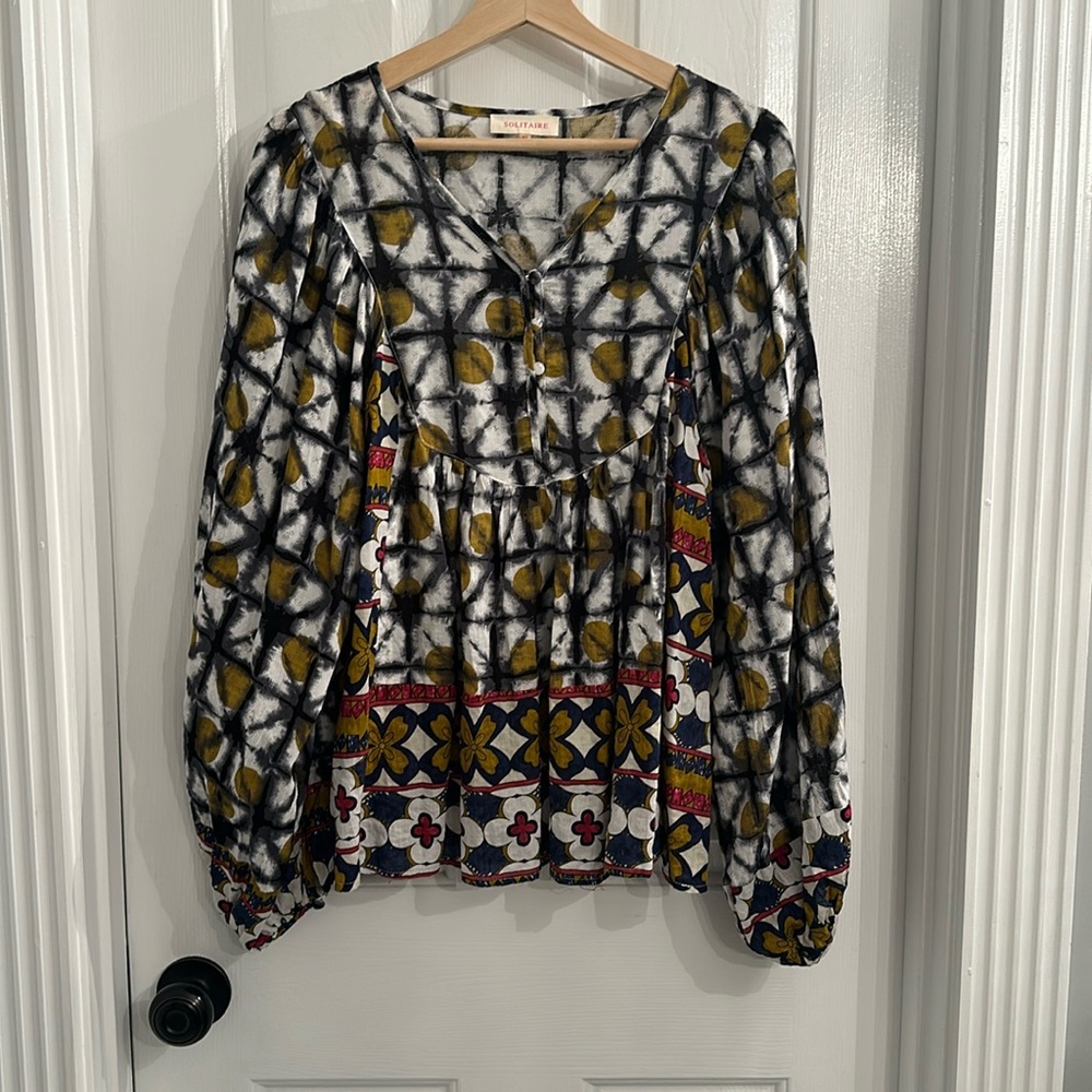 EUC Solitaire Bohemian Top XL